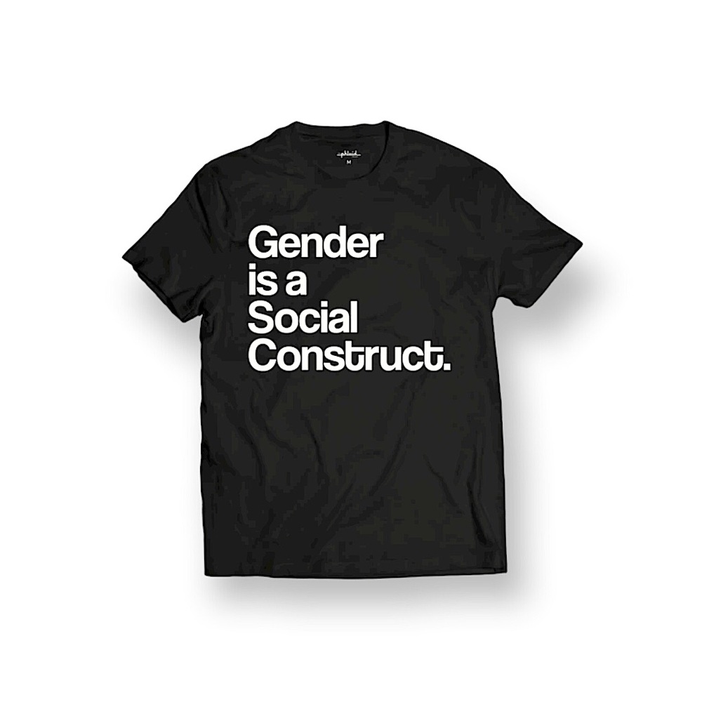 Gender Is A Social Construct Tee. Size Medium. - image 1